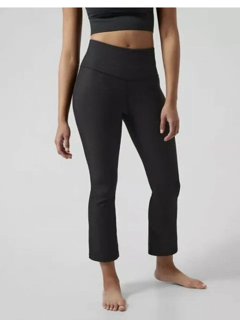 ATHLETA Elation Rib Flare Crop Pant